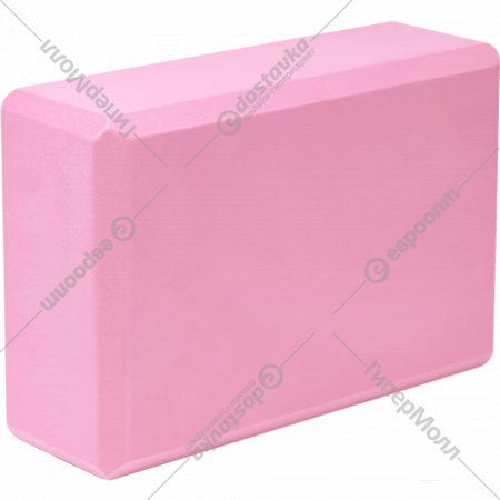 Блок для йоги «Sundays Fitness» IR97416, розовый