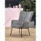 Кресло «Halmar» Castel, серый/черный, V-CH-CASTEL-FOT-POPIELATY