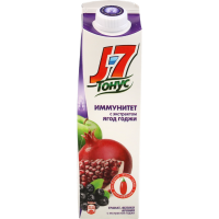 

Нектар"J7 ТОНУС"(ябл,черн.ряб,годжи)0.9л