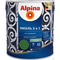 

Эмаль "ALPINA"(RAL6002)0.75л