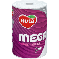 

Полотенца бум."RUTA"(Mega/2сл) 1рул