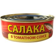 Консервы рыбные Браславрыба салака, в томатном соусе, 220 г