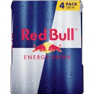 Энергетический напиток «Red Bull» 4х0.25 л