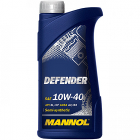 Масло «Mannol» Defender 10W-40 SL/CF, 1л