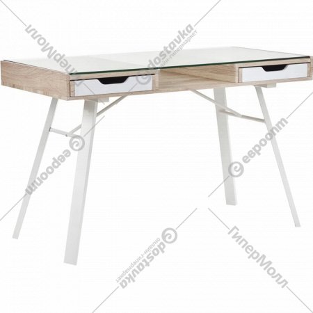 Письменный стол «Halmar» B-33, дуб сонома/белый