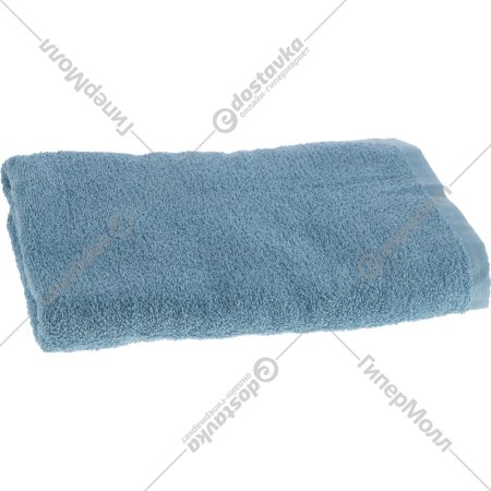 Полотенце «Sof'en» махровое, Гладь, голубое, 70х140 см