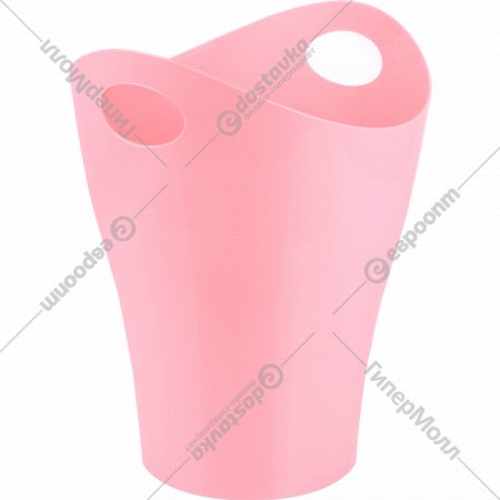 Корзина для бумаг «Стамм» Pastel, розовый, КР163, 8 л