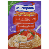 

Каша овс"МИСТРАЛЬ"(банан-клубн.кокт)40г