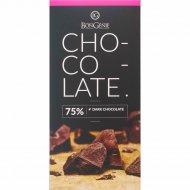 Шоколад горький «BonGenie» 75%, какао, 100 г