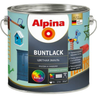 

Эмаль "ALPINA" (Buntlack,база 1)713 мл
