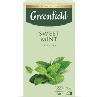 Чай зеленый Greenfield sweet mint, 20х1.7 г