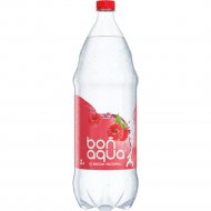 Вода питьевая «Bonaqua» газированная, малина, 2 л