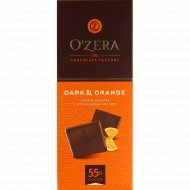 Шоколад «O'Zera» горький, с апельсиновым маслом, 90 г