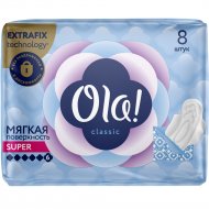 Гигиенические прокладки «Ola!» гигиенические, супер, 8 шт