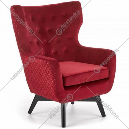 Кресло «Halmar» Marvel, бордовый/черный