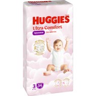 Подгузники-трусики детские «Huggies» Ультра Комфорт, для девочек, размер 3, 54 шт