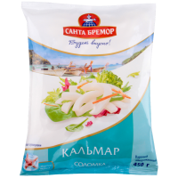 

Мясо кальмара "КАЛЬМАРИЯ" (в/зам) 450г