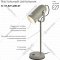 Настольная лампа «ЭРА» N-117-Е27-40W-GY, серый
