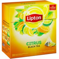 Чай черный «Lipton» Citrus, 20х1.8 г