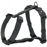 Шлея «Trixie» Premium H-harness, XS-S, 30-44смх10мм, графит.