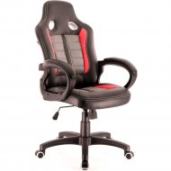 Компьютерное кресло «Everprof» Forsage, экокожа, черный/красный/серый