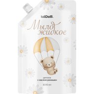 Мыло жидкое детское Lolidom с маслом ромашки, 1 л