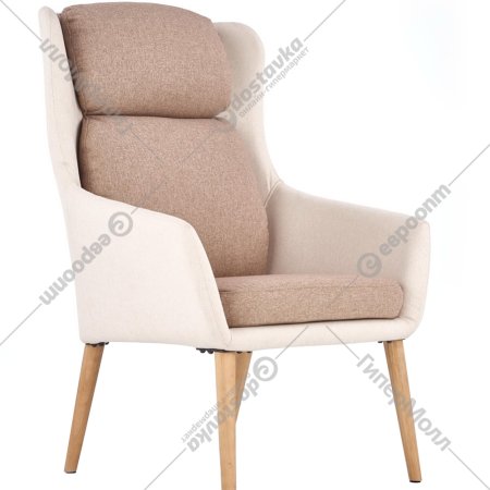 Кресло «Halmar» Purio, бежевый/коричневый