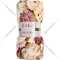 Плед «TexRepublic» Absolute Гобеленовые цветы Фланель, 64212, молочный/бежевый/розовый, 180x200 см