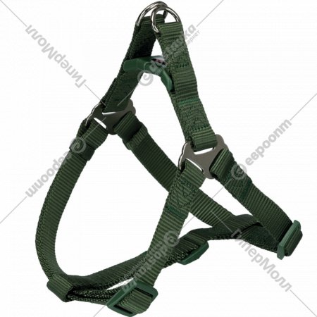 Шлея «Trixie» Premium One Touch harness, L, 65-80 см х 25 мм, лес
