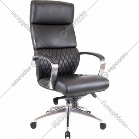 Компьютерное кресло «Everprof» President, кожа, черный