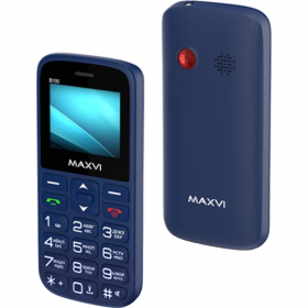 Мо­биль­ный те­ле­фон «Maxvi» B100, 32 MB, синий