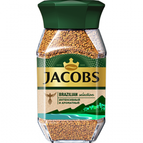 Кофе растворимый «Jacobs» Brazilian selection, 95 г