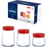 Набор банок для сыпучих продуктов «Luminarc» Q6641, 3 шт