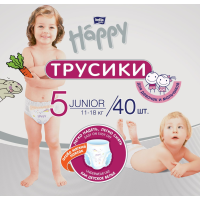 

Подгузн.-трус"BELLA BABY"(д/д унив)44шт