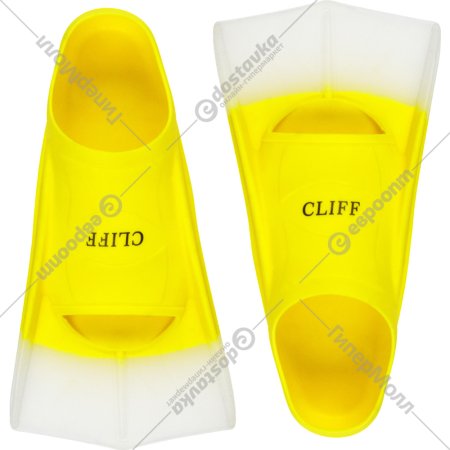 Ласты для бассейна «Cliff» BF11, размер 30-32, желто-белый