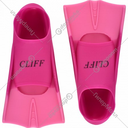 Ласты для бассейна «Cliff» BF11, размер 30-32, розовый