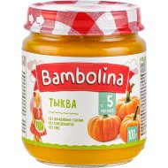 Пюре овощное «Bambolina» тыква, 100 г