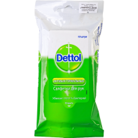 

Салфетки "DETTOL" антибактер. 10 шт