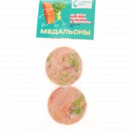 Медальоны из горбуши и брокколи «Владимир рыба» замороженные, 180 г