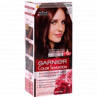 Крем-краска для волос «Garnier Color Sensation» рубиновая марсала, 5.51.