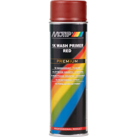 Грун­тов­ка ав­то­мо­биль­ная «MoTip» 1K Wash Primer Red, 4122, 500 мл
