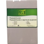 Пододеяльник «AlViTek» Сатин однотонный, ПОД-СО-15-ЖСЕР, жемчужно-серый, 145x215 см