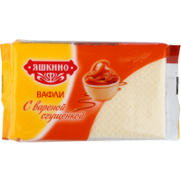 

Вафли "С ВАРЕНОЙ СГУЩЕНКОЙ" РФ 200 г