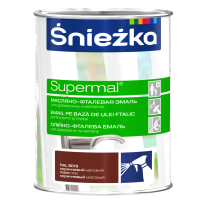 

Эмаль "SNIEZKA" (Supermal,RAL8016)0.8л