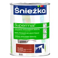 Эмаль «Sniezka» Supermal, Ral8002, орех, 0.8 л