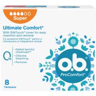 Тампоны OB ProComfort Super, 8 шт
