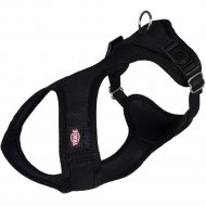 Шлея «Trixie» Soft harness, мягкая, 30–45 смх15 мм, черный.