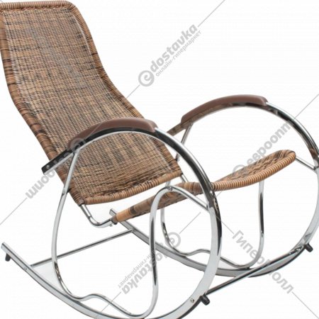 Кресло-качалка «Halmar» Ben, коричневый микс