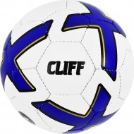 Мяч футбольный «Cliff» CF-60, 5 размер, PU Grippy, бело-синий