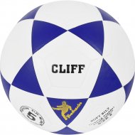 Мяч футбольный «Cliff» №7, 5 размер, PVC, сине-белый